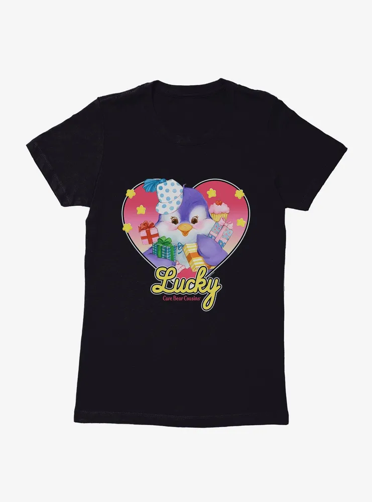 Care Bear Cousins Cozy Heart Penguin Lucky Womens T-Shirt