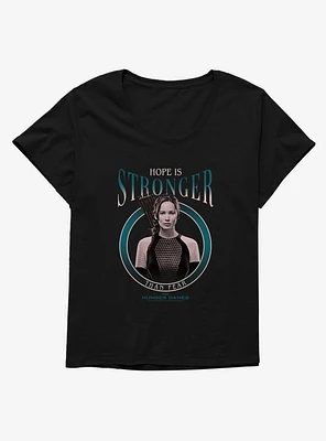 Hunger Games Katniss Hope Is Stronger Girls T-Shirt Plus