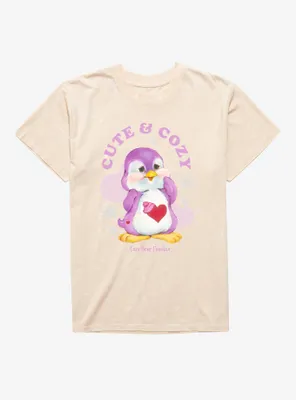 Care Bear Cousins Cozy Heart Penguin Cute & Mineral Wash T-Shirt