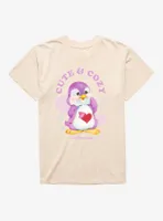 Care Bear Cousins Cozy Heart Penguin Cute & Mineral Wash T-Shirt