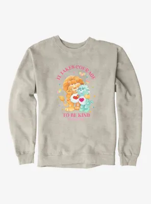 Care Bear Cousins Brave Heart Lion & Gentle Lamb Be Kind Sweatshirt