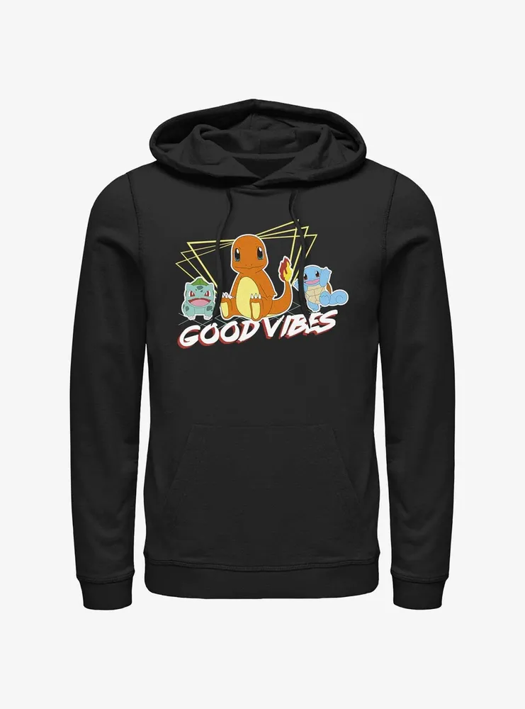 Pokemon Good Vibes Starter Pack Hoodie