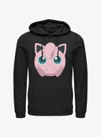 Pokemon Jigglypuff Face Hoodie