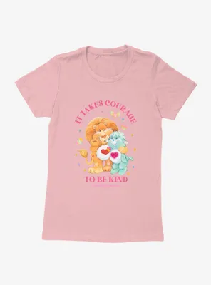 Care Bear Cousins Brave Heart Lion & Gentle Lamb Be Kind Womens T-Shirt