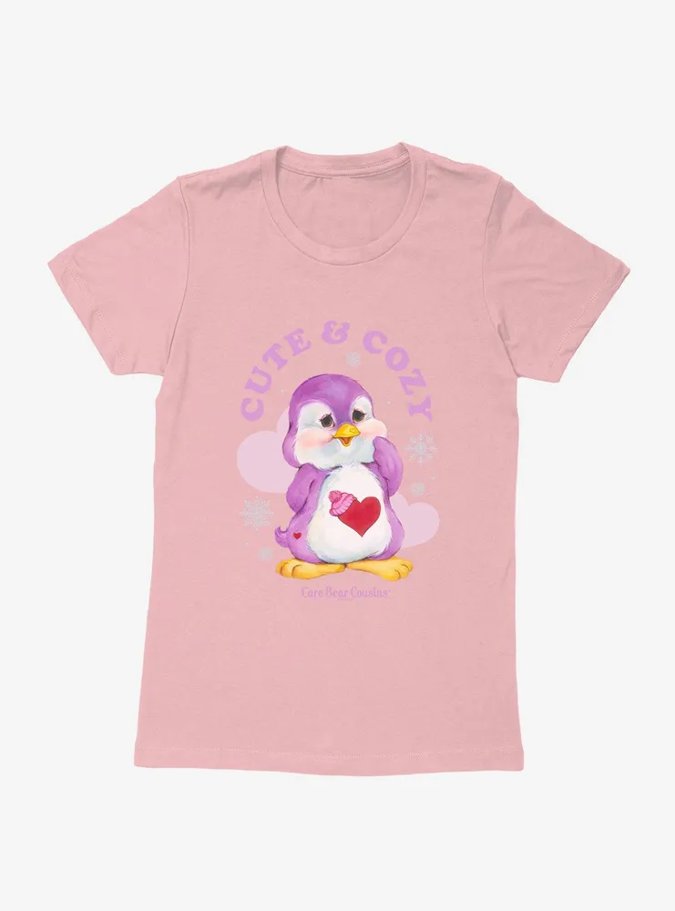 Care Bear Cousins Cozy Heart Penguin Cute & Womens T-Shirt