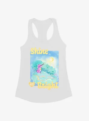 Care Bear Cousins Bright Heart Raccoon Shine Womens Tank Top