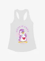 Care Bear Cousins Cozy Heart Penguin Cute & Womens Tank Top