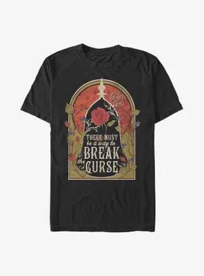 Disney Beauty And The Beast Cursed Rose T-Shirt