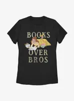 Disney Beauty And The Beast Books Before Bros Womens T-Shirt