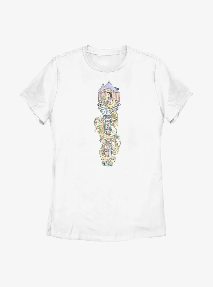 Disney Tangled Rapunzel Let Down Your Hair Womens T-Shirt