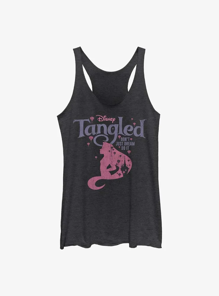 Disney Tangled Don't Dream, Just Do It Womens Tank Top