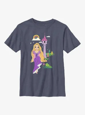 Disney Tangled Rapunzel Doodle Youth T-Shirt
