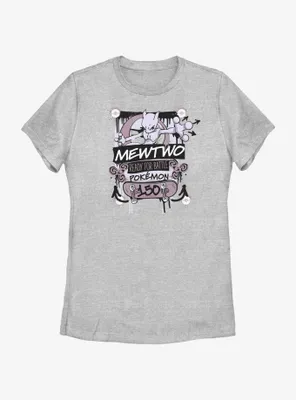 Pokemon Mewtwo Ready For Battle Womens T-Shirt