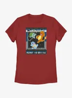 Pokemon Ready To Battle Womens T-Shirt