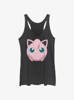 Pokemon Jigglypuff Face Womens Tank Top