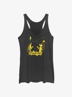 Pokemon Pikachu Graffiti Womens Tank Top