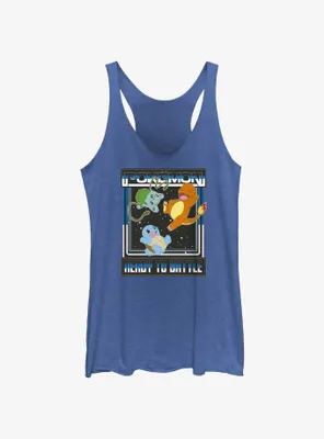 Pokemon Ready To Battle Womens Tank Top