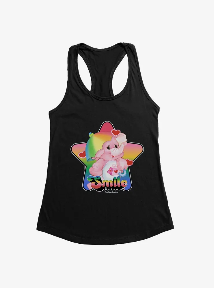 Care Bear Cousins Lotsa Heart Elephant Smile Womens Tank Top