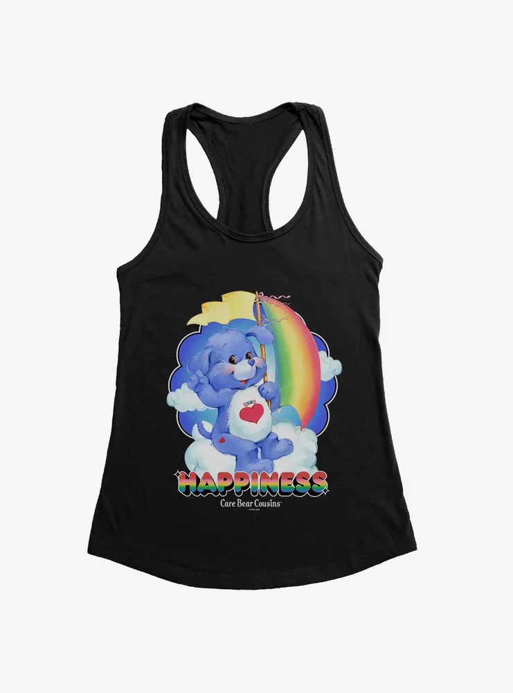 Care Bear Cousins Loyal Heart Dog Happiness Womens Tank Top