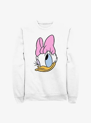 Disney Daisy Duck Winking Face Sweatshirt