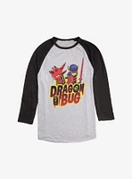 Miraculous: Tales Of Ladybug & Cat Noir Dragonbug Pose Raglan T-Shirt