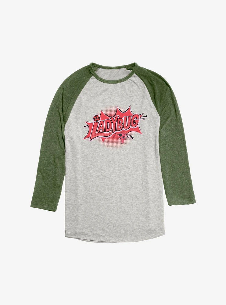 Miraculous: Tales Of Ladybug & Cat Noir Comic Spot Raglan T-Shirt