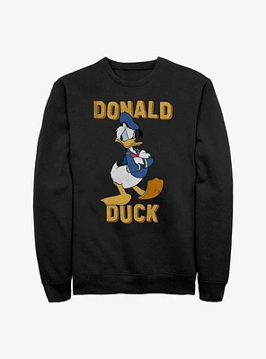 Disney Grumpy Donald Duck Sweatshirt