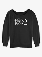 Disney Hocus Pocus 2 Stacked Logo Girls Sweatshirt