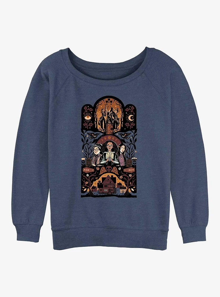 Disney Hocus Pocus Triptic Girls Sweatshirt