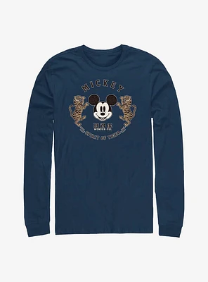 Disney Mickey Mouse Spirit of Tiger Long-Sleeve T-Shirt
