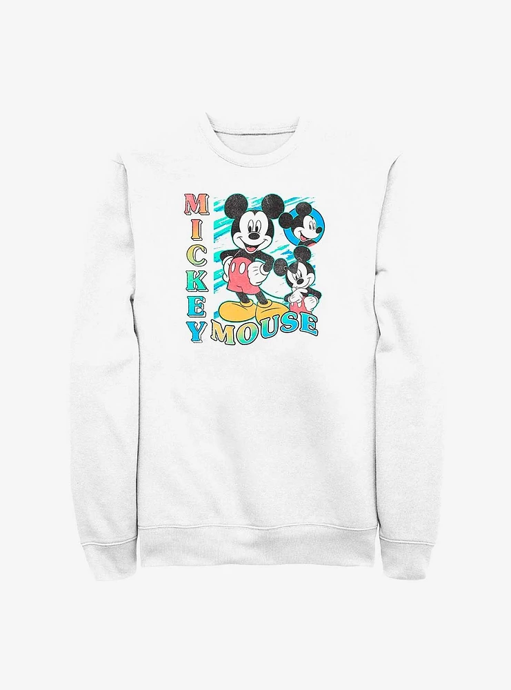 Disney Mickey Mouse Vintage Trio Sweatshirt