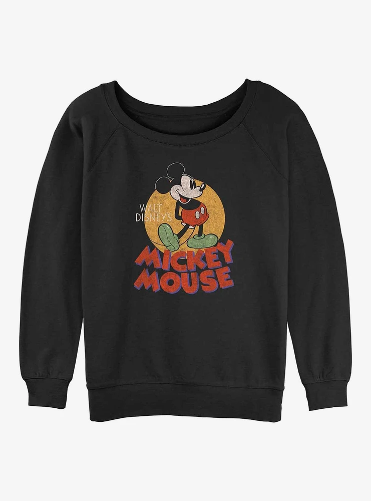 Disney Mickey Vintage Pose Girls Sweatshirt