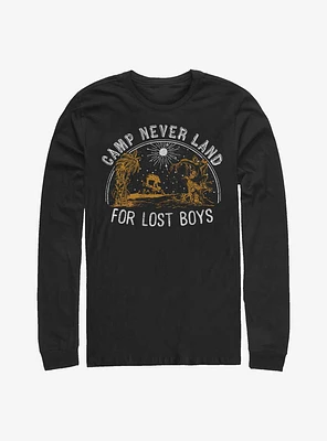 Disney Peter Pan Camp Neverland For Lost Boys Long-Sleeve T-Shirt