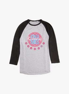 Miraculous: Tales Of Ladybug & Cat Noir Kwamis Symbols Raglan T-Shirt