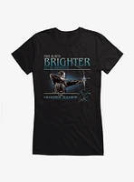 Hunger Games Katniss Fire Burns Brighter Girls T-Shirt