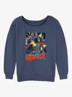 Marvel Ms. Embiggen Womens Slouchy Sweatshirt