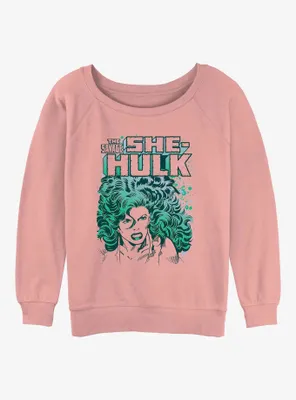 Marvel She-Hulk The Savage Womens Slouchy Sweatshirt