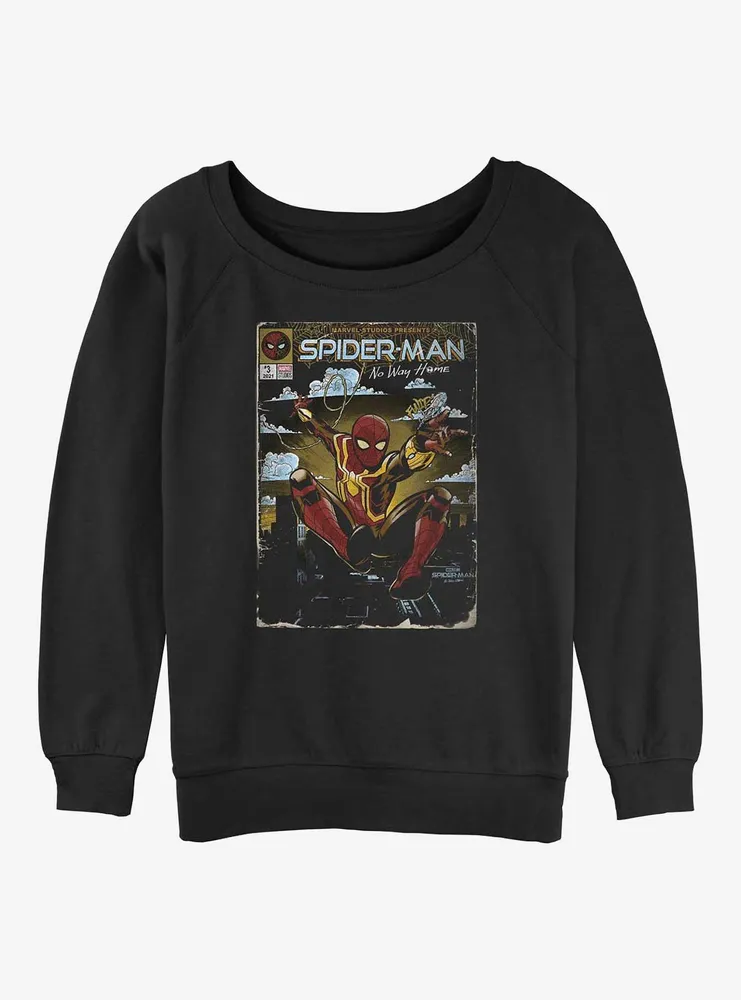 Marvel Spider-Man Arachnidian Avenger Womens Slouchy Sweatshirt