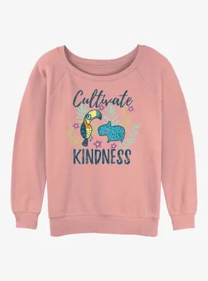 Disney Encanto Kindness Womens Slouchy Sweatshirt