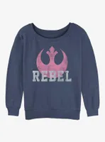 Star Wars: The Force Awakens Rebel Icon Womens Slouchy Sweatshirt