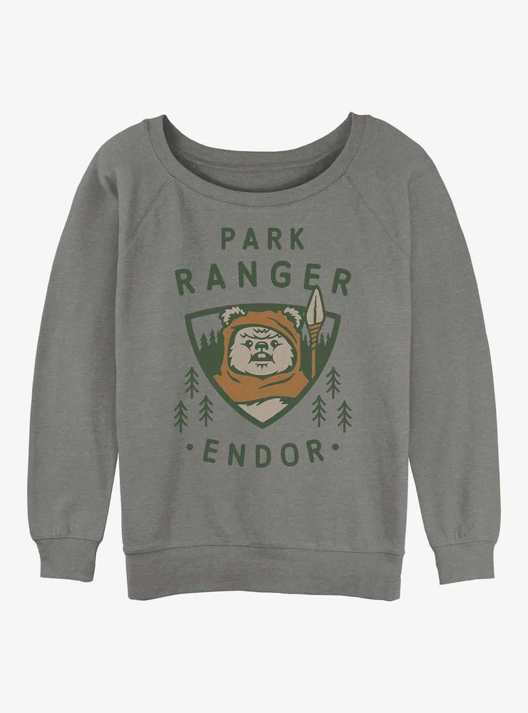 Star Wars Park Ranger Womens Slouchy Sweatshirt
