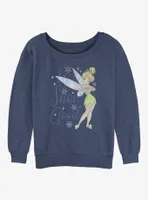 Disney Tinker Bell Snow Good Womens Slouchy Sweatshirt