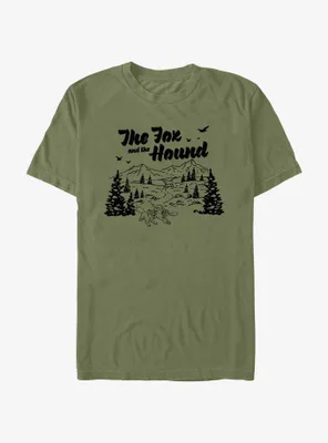 Disney The Fox and Hound Great Outdoors T-Shirt