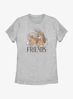 Disney the Fox and Hound Copper Friends Womens T-Shirt