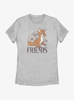 Disney the Fox and Hound Tod Friends Womens T-Shirt