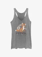 Disney the Fox and Hound Tod Friends Womens Tank Top