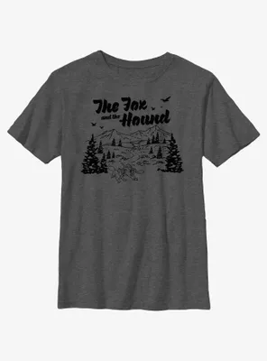 Disney The Fox and Hound Great Outdoors Youth T-Shirt