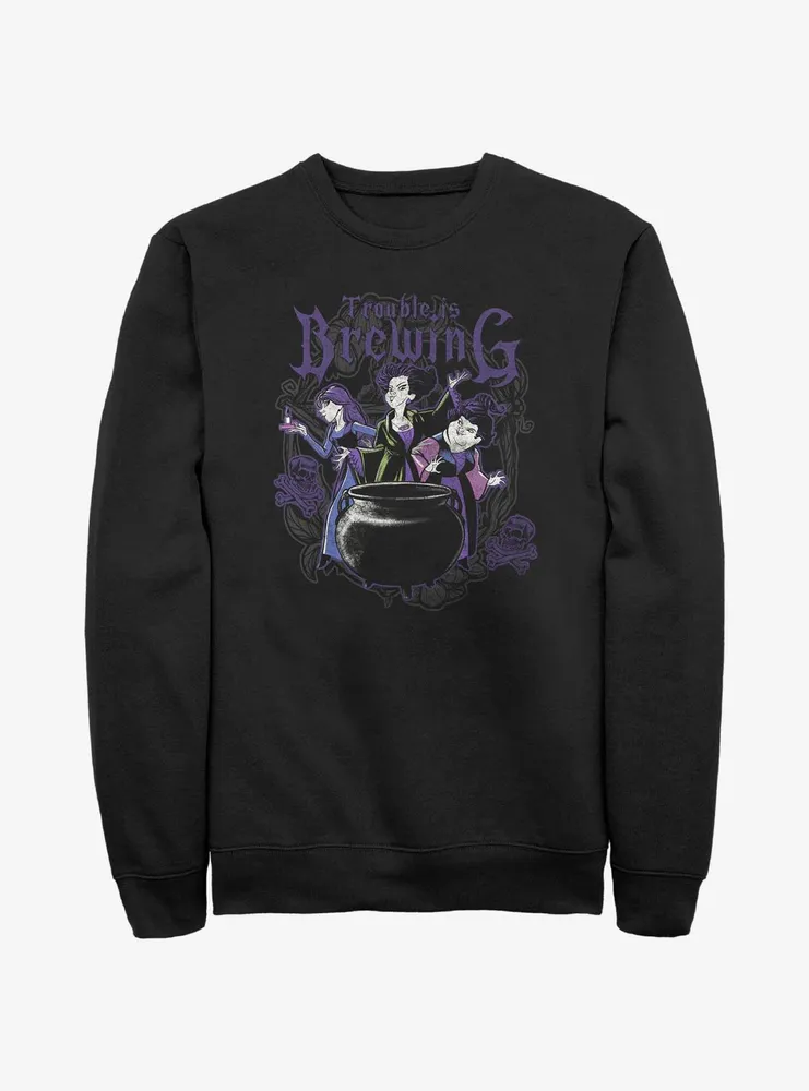 Disney Hocus Pocus Trouble Is Brewing Sweatshirt