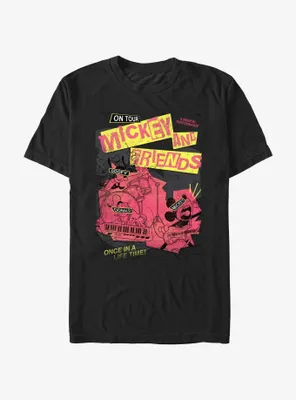 Disney Mickey Mouse Punk Rock Tour T-Shirt