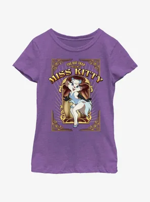 Disney The Great Mouse Detective Miss Kitty Poster Youth Girls T-Shirt